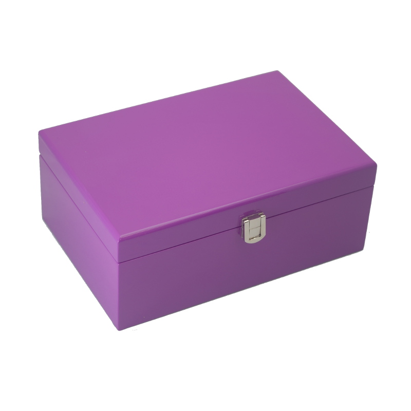 KJ03PU Purple Kandi Box in piano finish