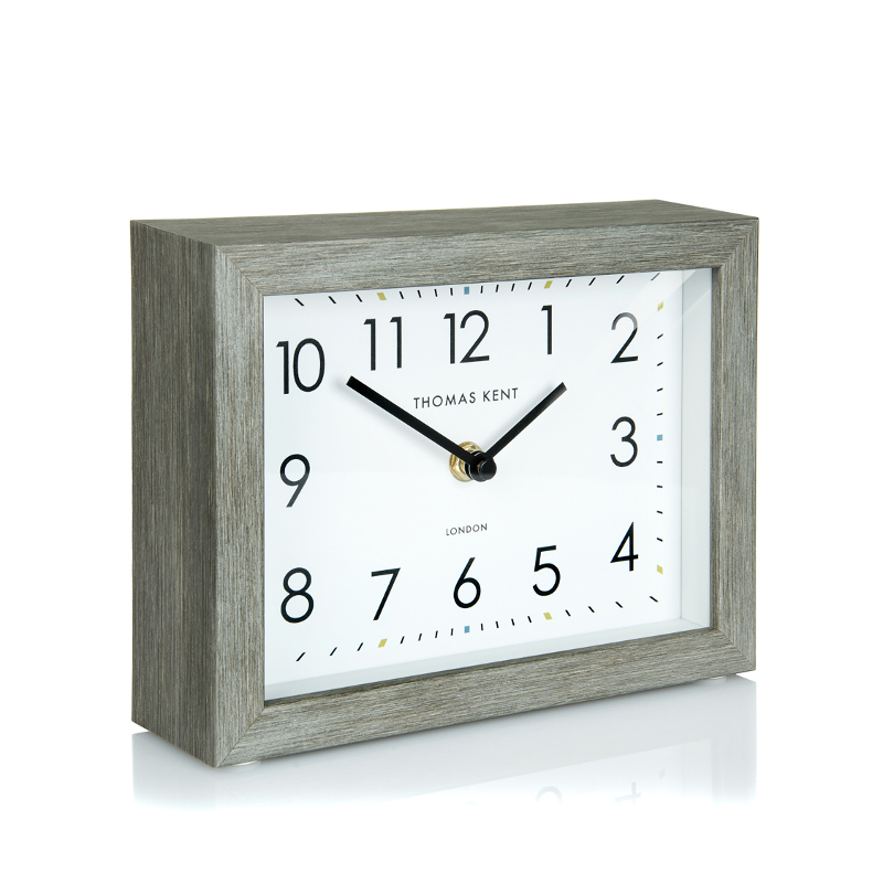 Smithfield Limestone 21.5x18.5cm Mantel Clock (AMC60600)