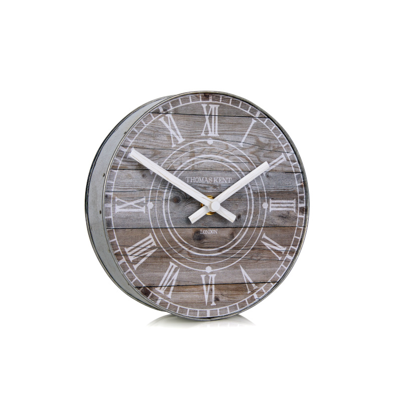 Wharf Driftwood 16cm Mantel Clock (LINC0653)