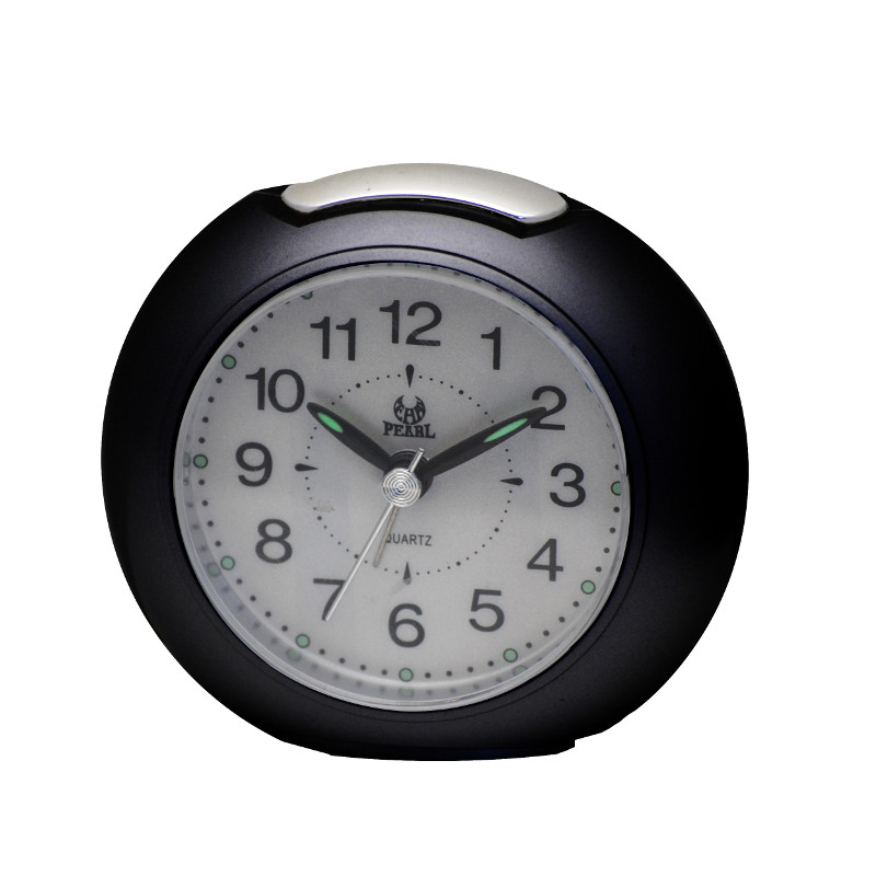 PT094-BLK Table alarm clock in black