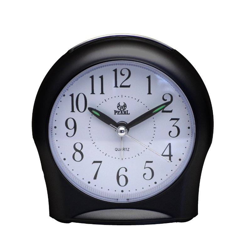 PT100-BLK Table alarm clock in black