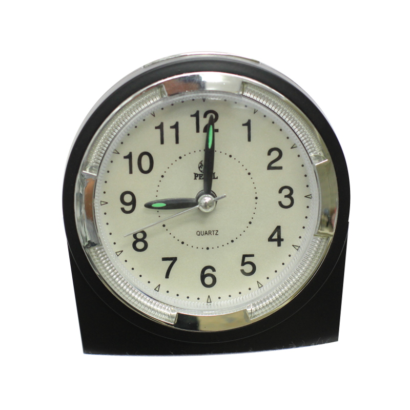 PT102-BLK Table alarm clock in black