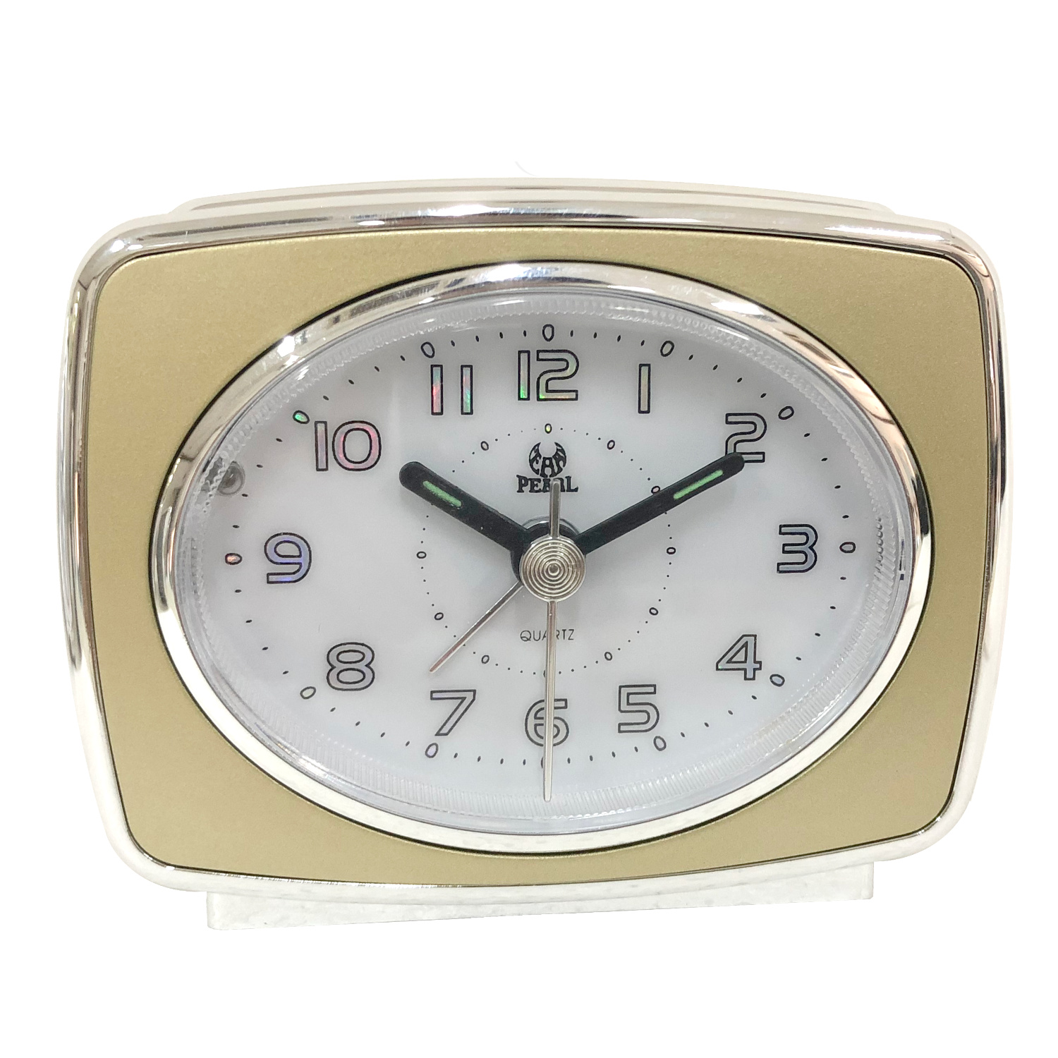 PT160-GLD Table alarm clock in gold