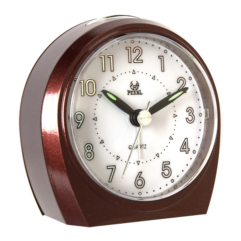 PT174-BUR Table alarm clock in burgundy