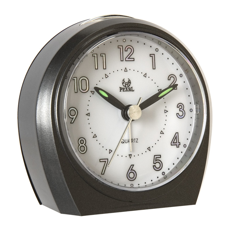 PT174-GRY Table alarm clock in grey