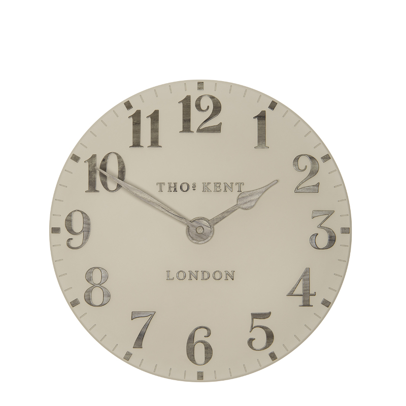 Arabic Warm Oak 30cm Wall Clock (CA12003)