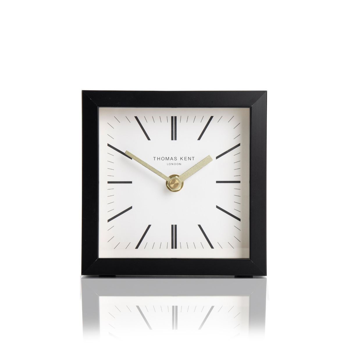 Garrick White 14cm Mantel Clock (LINC0532)