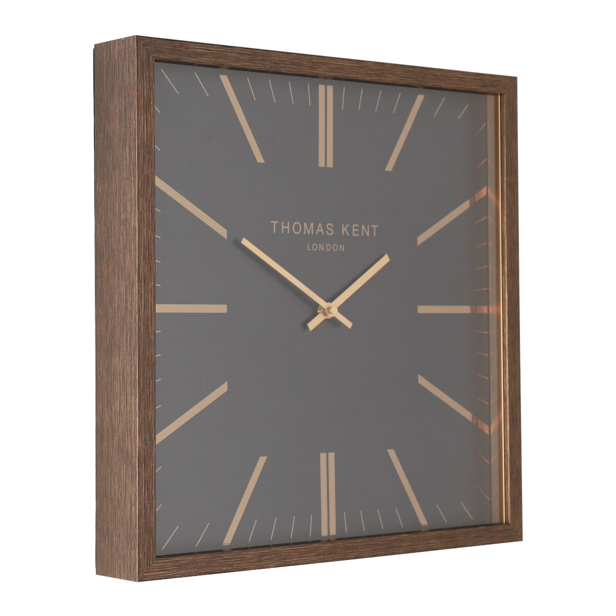 Garrick Black 40cm Wall Clock (LINC1682)