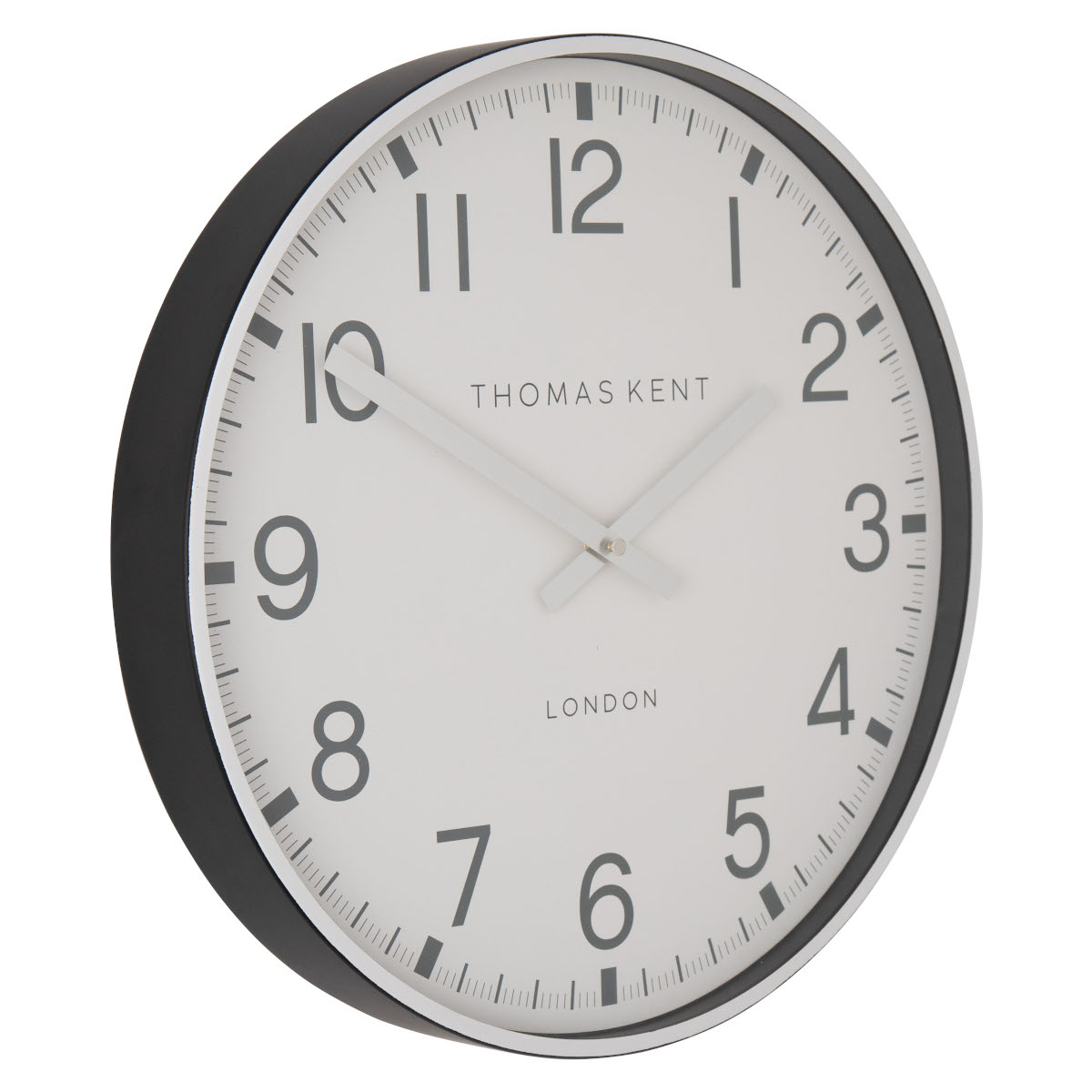 Clocksmith Silver 76cm Wall Clock (LINC3089)