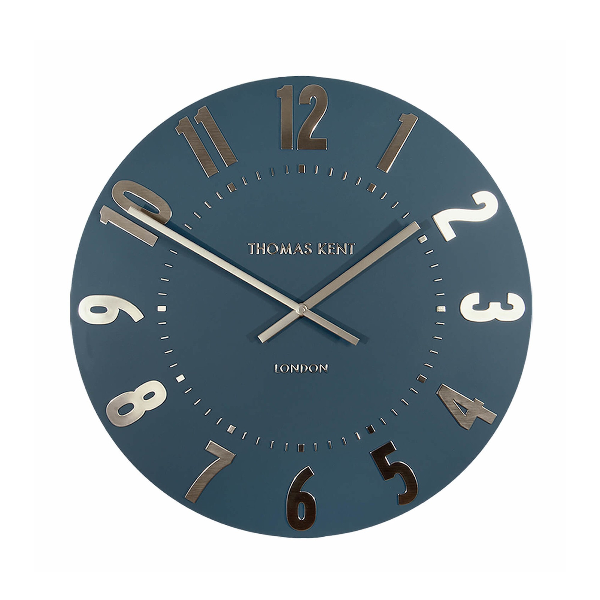 Mulberry Midnight Blue 30cm Wall Clock Resin (AMC12014)