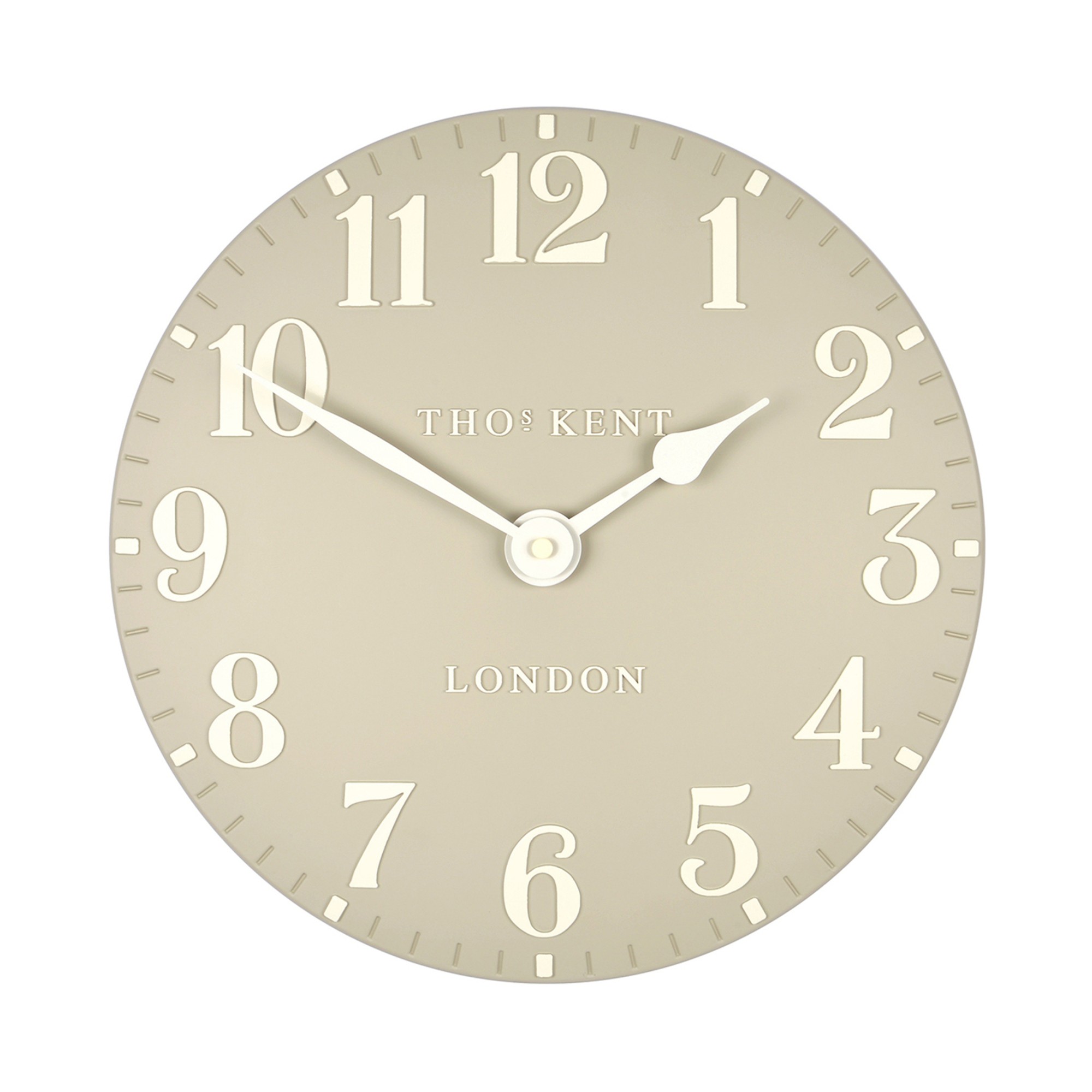 Arabic Stone 30cm Wall Clock Resin (CA12009)