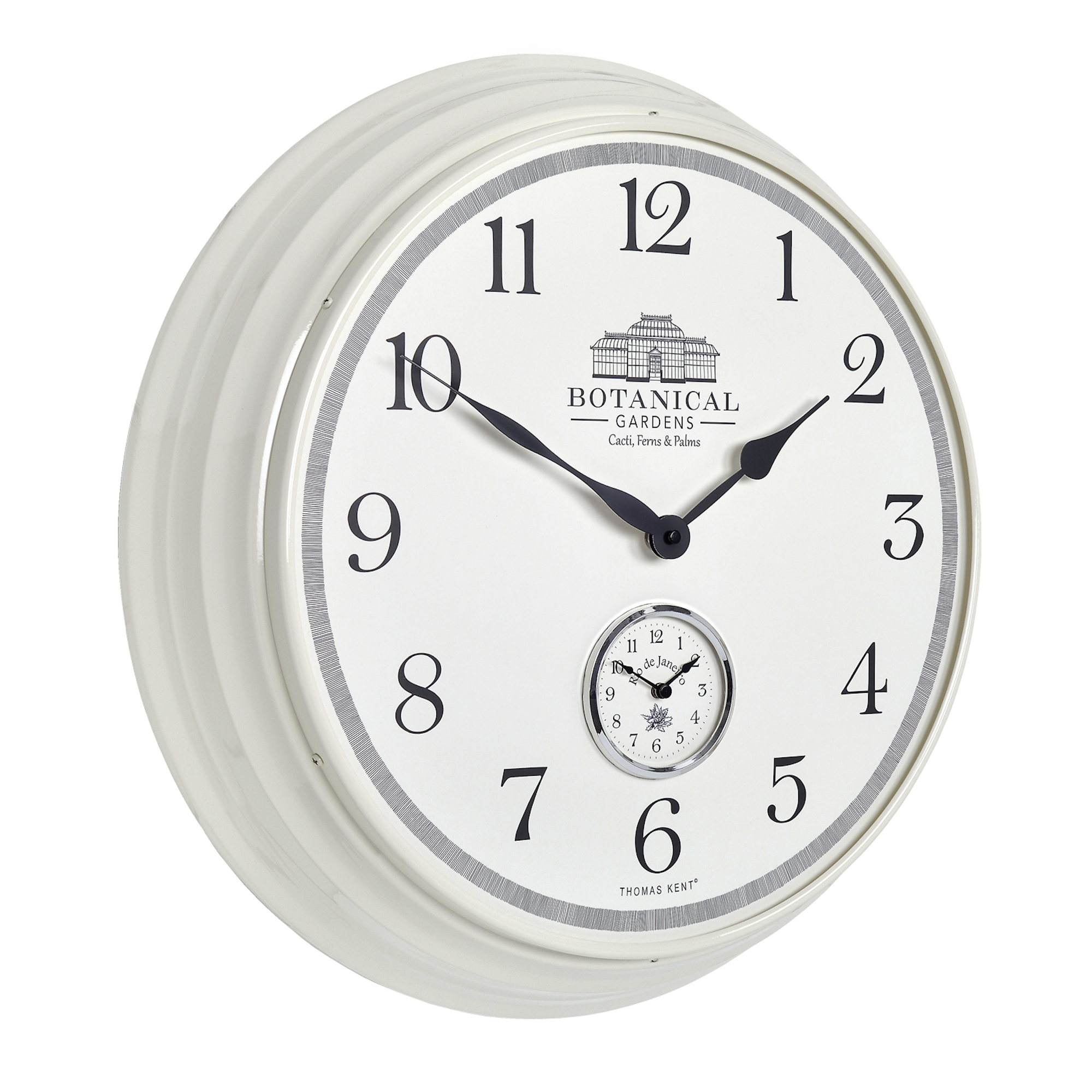 Campbell Botanical Gardens 51cm Wall Clock (KC2001)