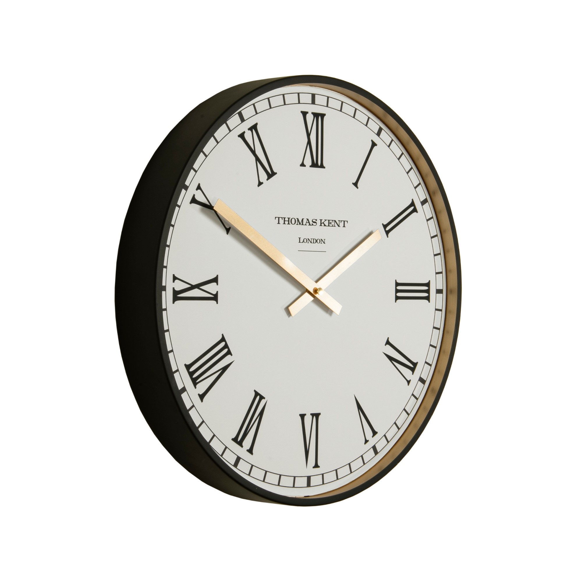 Clocksmith Black 30cm Wall Clock (LINC1271)