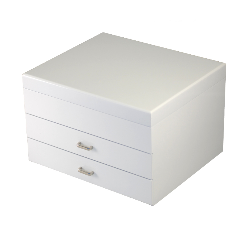 HJB200-WB Pearl box in white - Click Image to Close