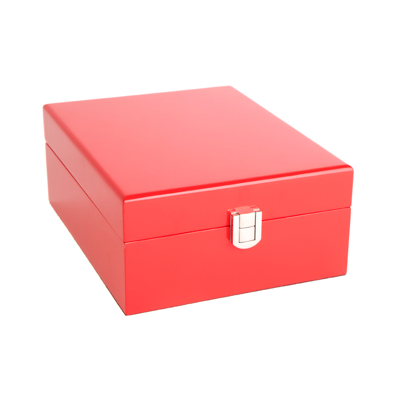 KJ02RE Red Kandi Box in piano finish