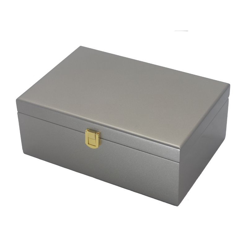 KJ03MST Metallic steel Kandi Box in piano finish