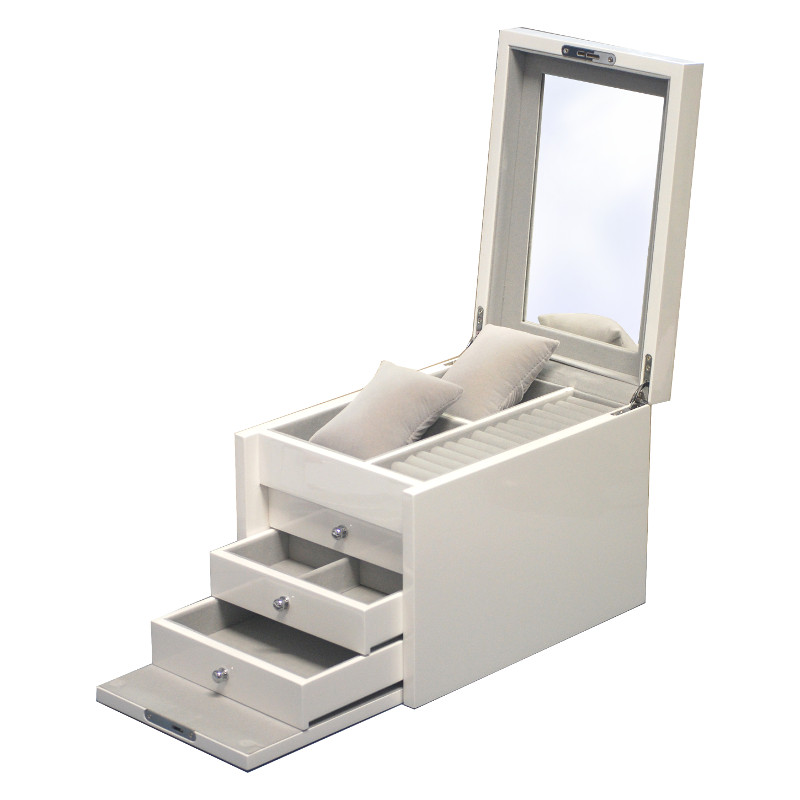 KJ08WHT White Kandi Box in piano finish