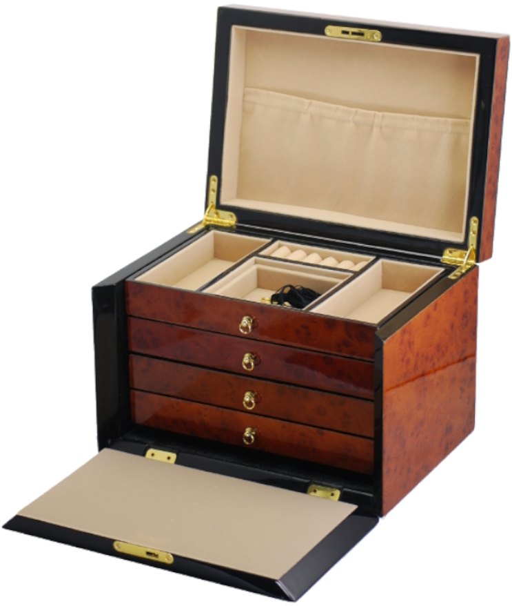A-PTJB064 Piano finish jewellery box