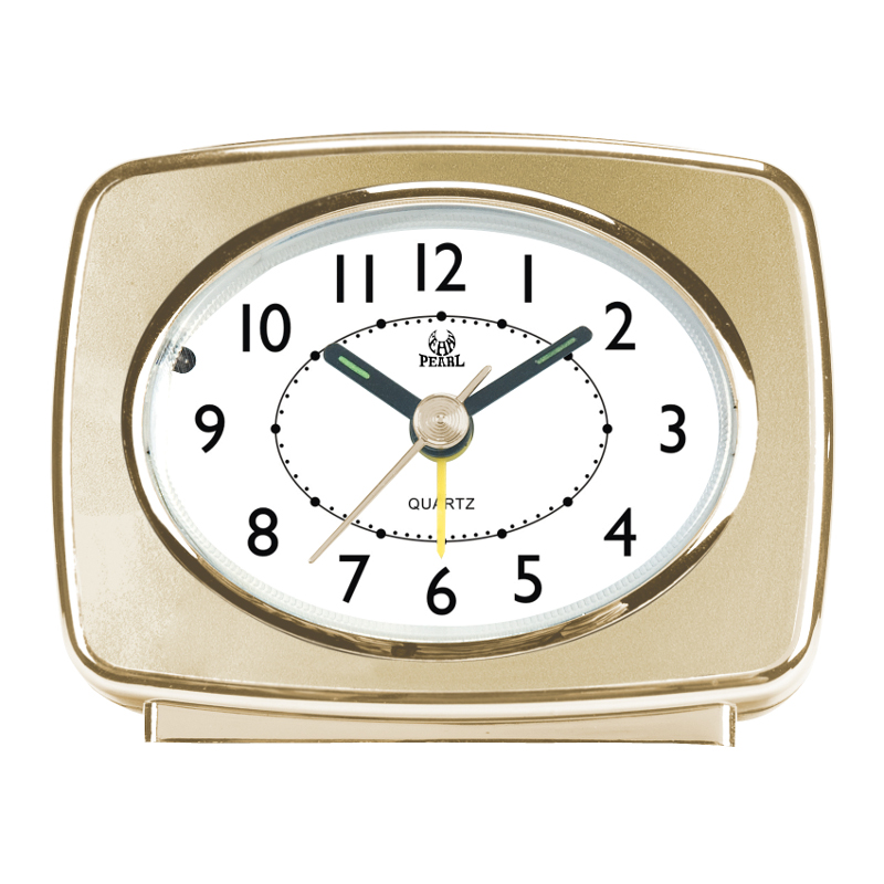PT160-GLD Table alarm clock in gold