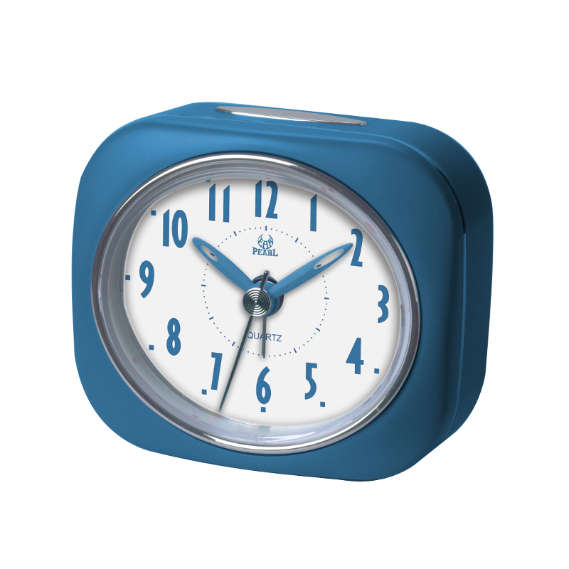 PT220-MBU Table alarm clock in medium blue