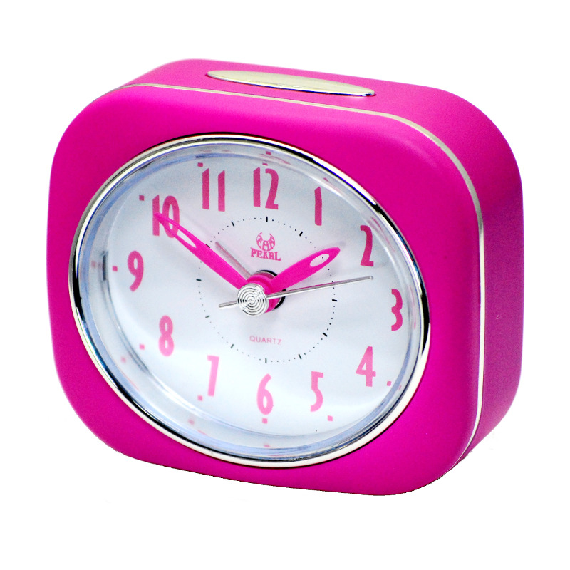 PT220-PNK Table alarm clock in pink