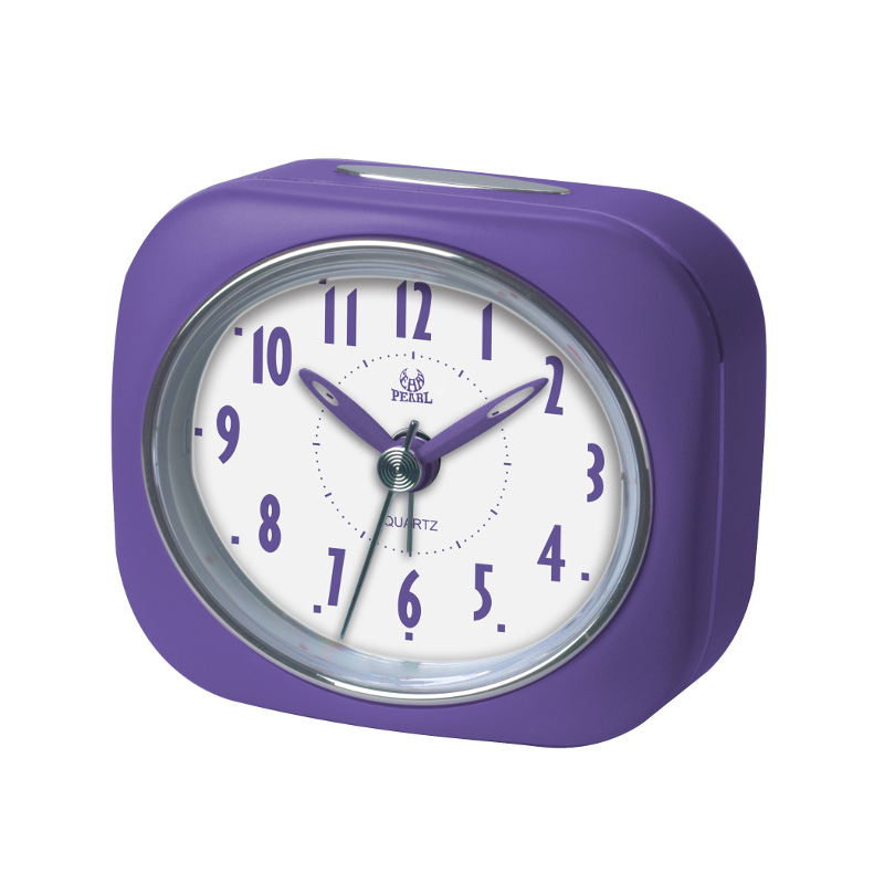 PT220-PUR Table alarm clock in purple