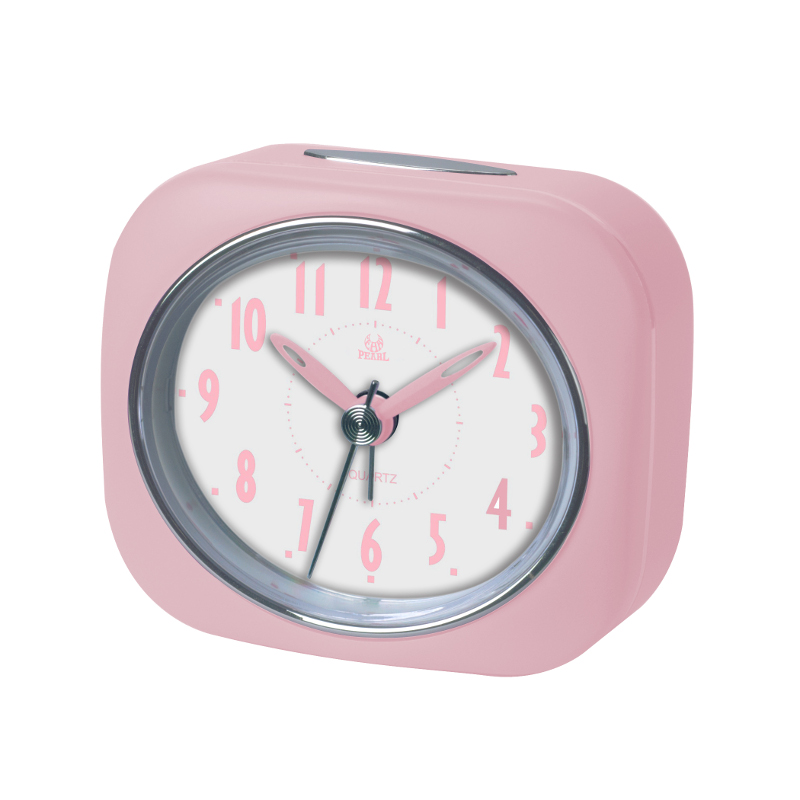 PT220-SPK Table alarm clock in soft pink