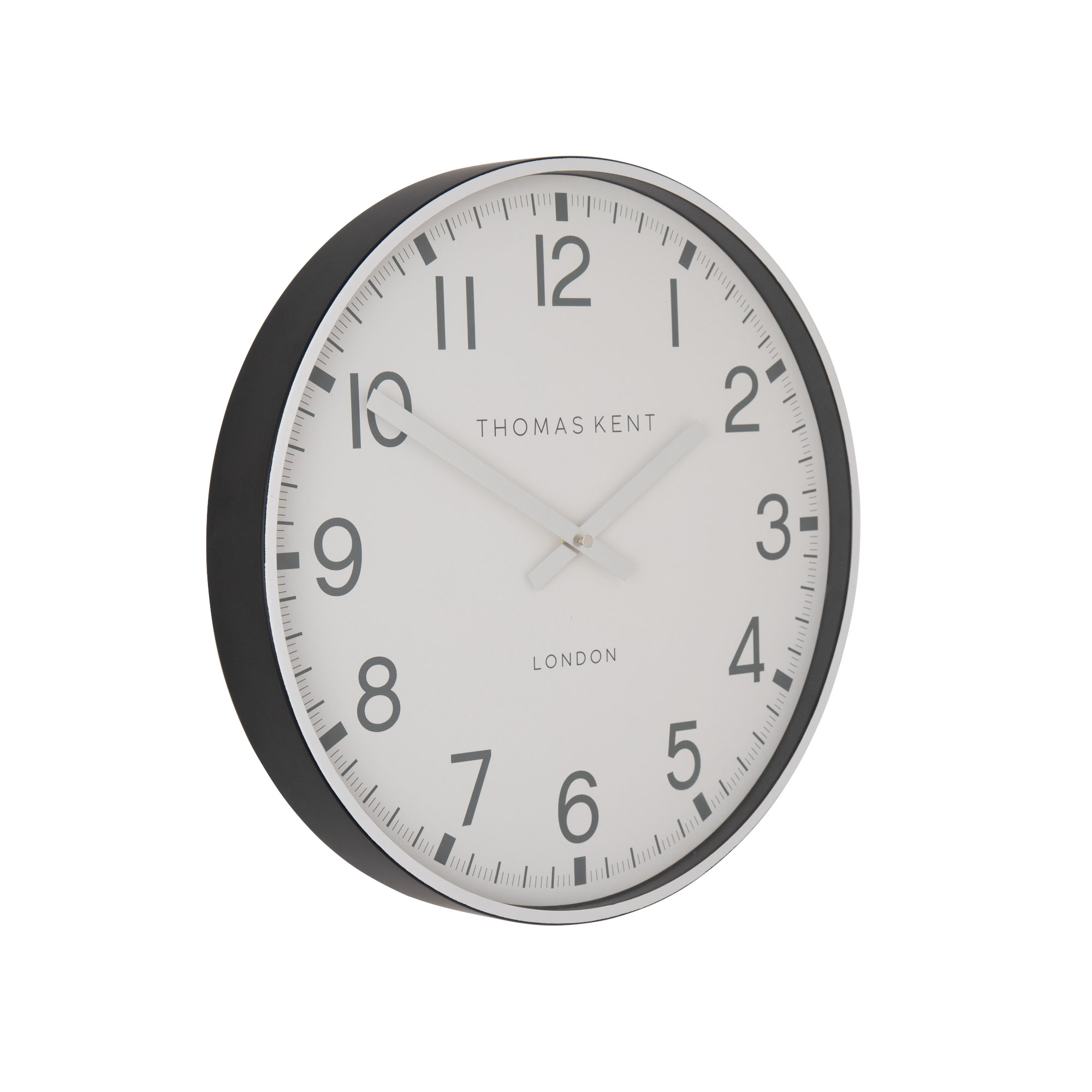 Clocksmith Silver 30cm Wall Clock (LINC12108)