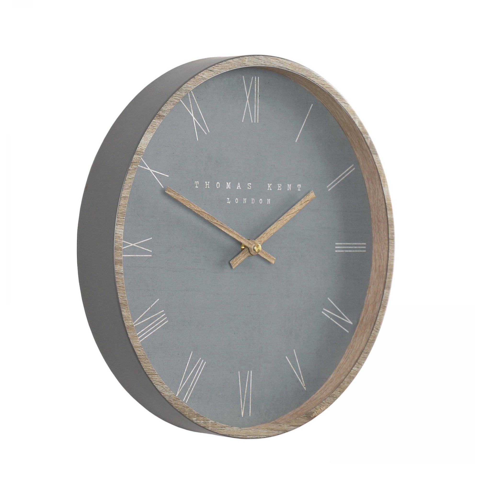 Nordic Cement 30cm Wall Clock (Xpkg) (LINC1285-X)