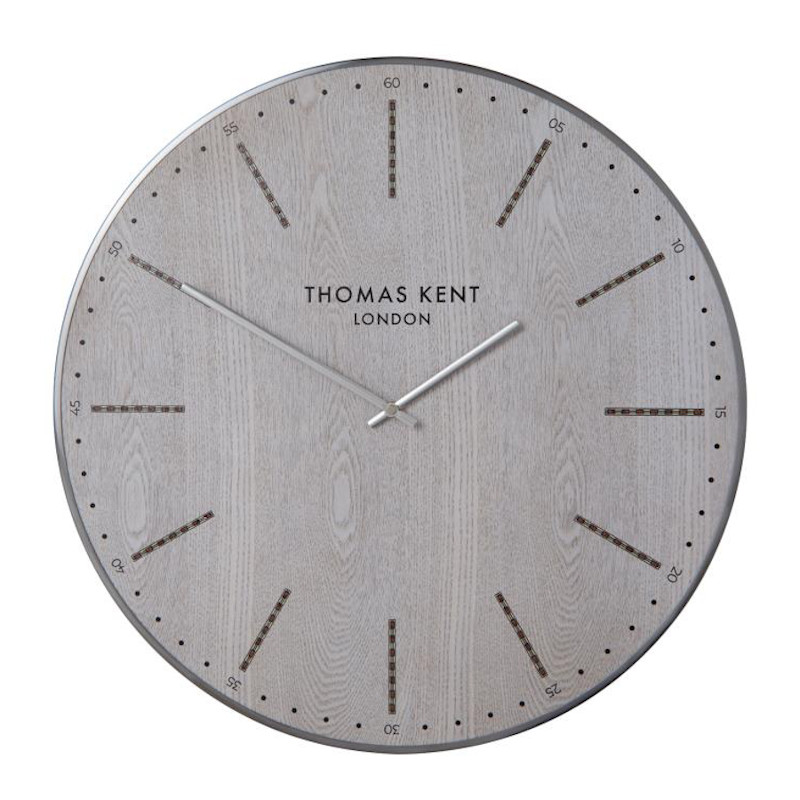 Hoopoe Limed Oak 51cm Wall Clock (LINC2055)