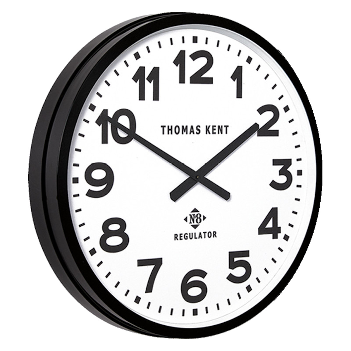 Regulator No8 White 55cm Wall Clock (LINC2236)