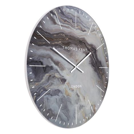 Oyster Glacier 66cm Wall Clock (Xpkg) (LINC2671-X)