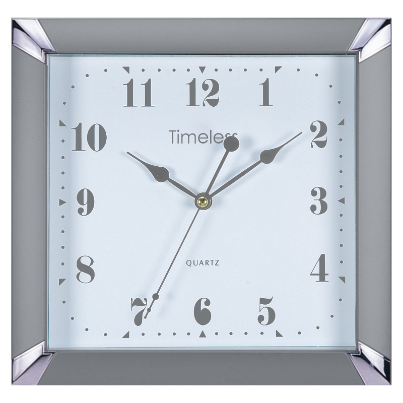 ME17-GRY 29cm wall clock in grey
