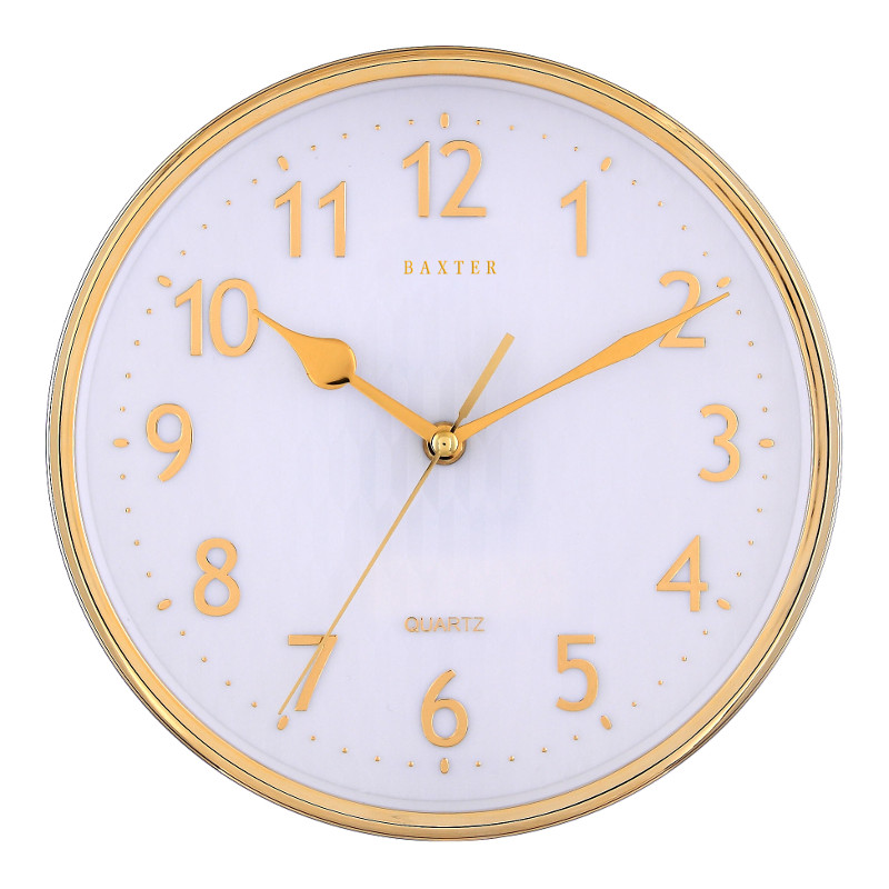 PW236-GLD 25cm wall clock