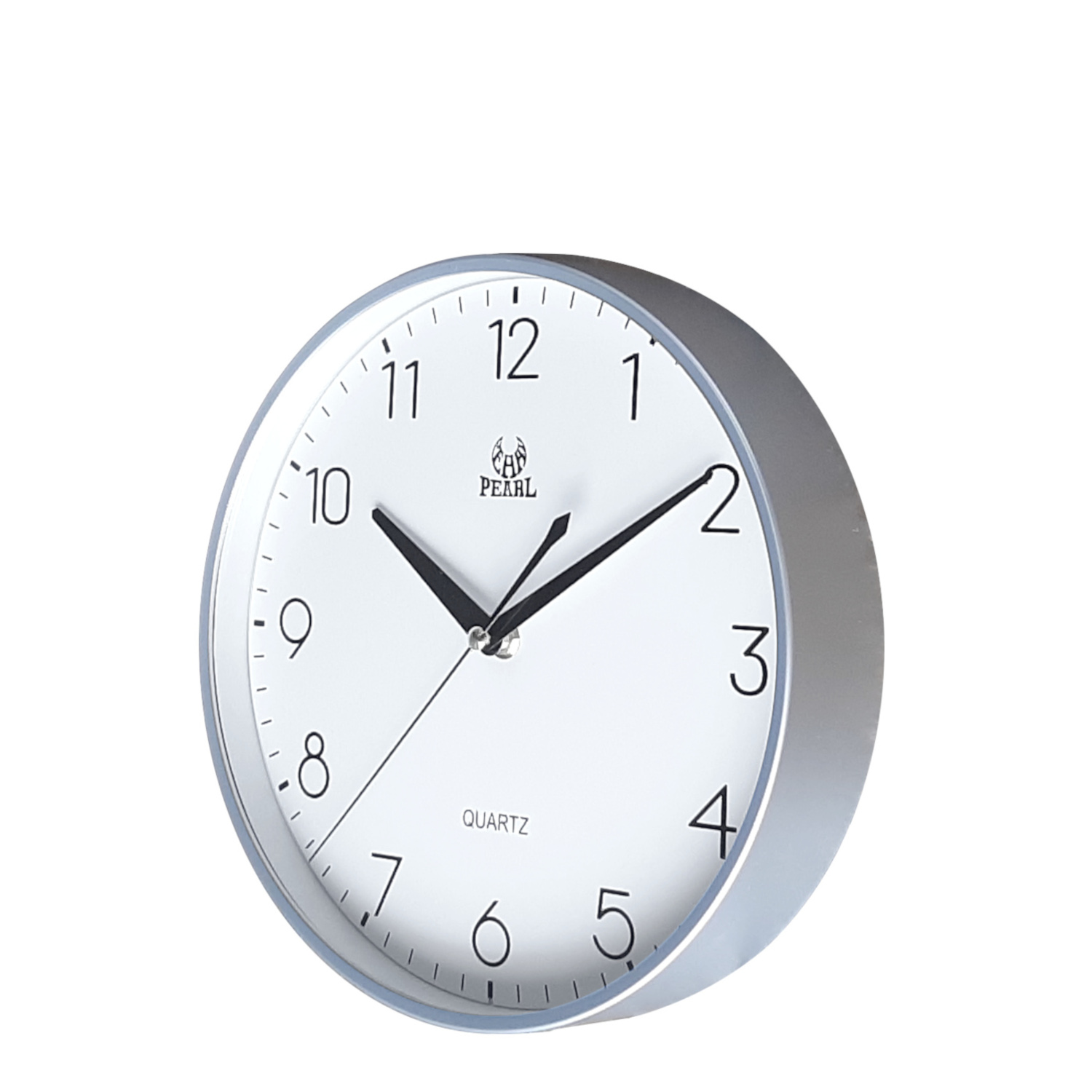 PW347-SIL 26cm Wall Clock Silver