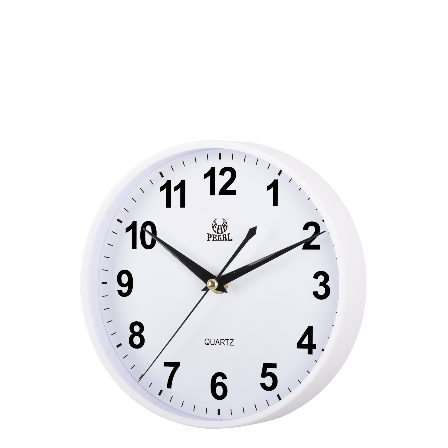 PW348-WHT 21cm Wall Clock White